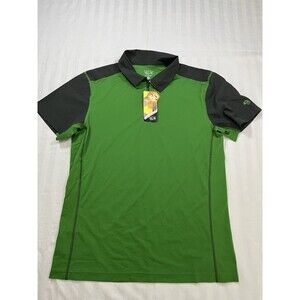 Mountain Hardwear NWT Polo Shirt Mens L Short Sleeve Outdoor Hiking UPF 50